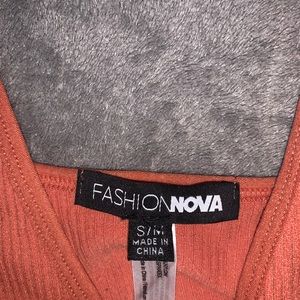 Spandex body suit (orange/light)